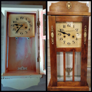 antes y despues restauración reloj