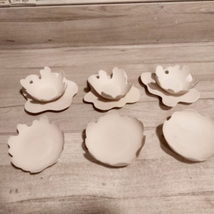 proceso taller de cerámica vajilla